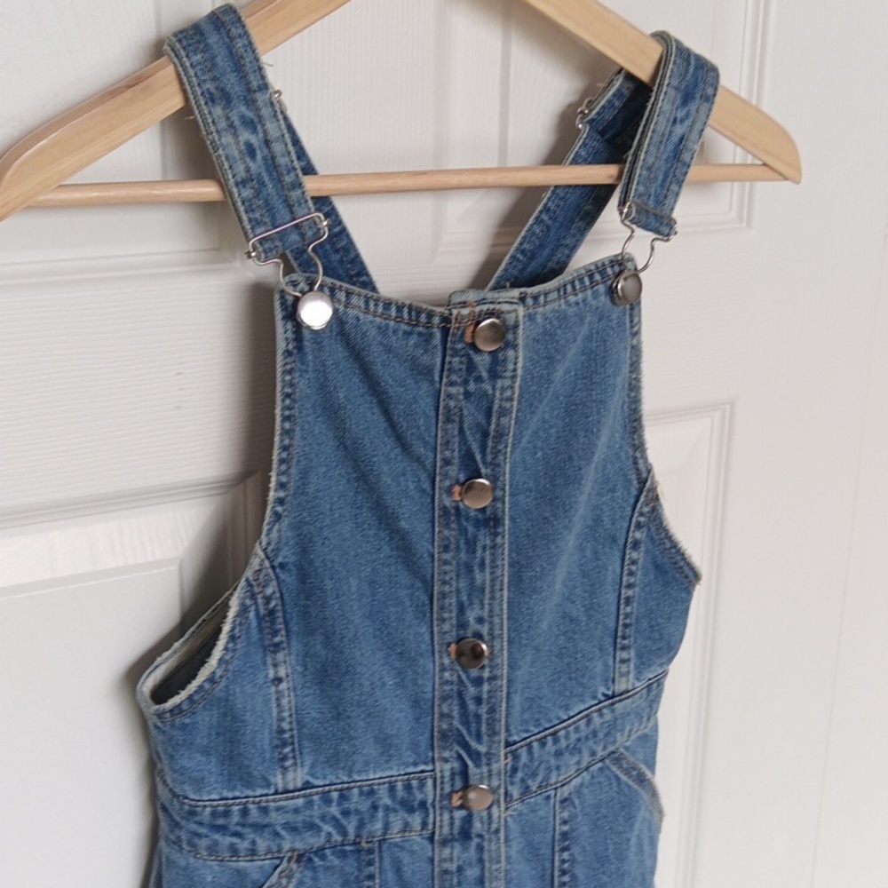Like-New Ptp15" H&M Blue Denim Button Down Dress